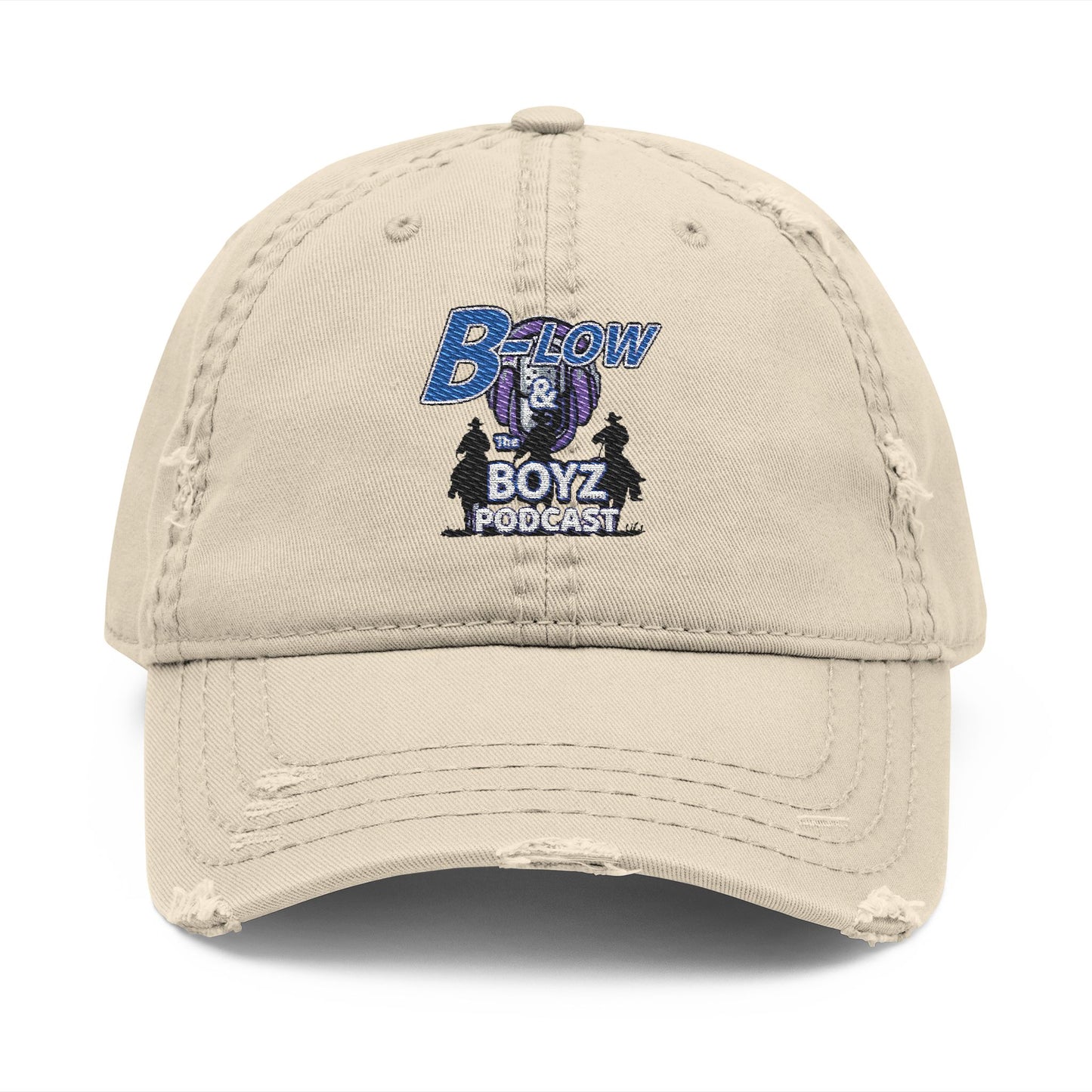 Distressed Dad Hat (Embroidery)