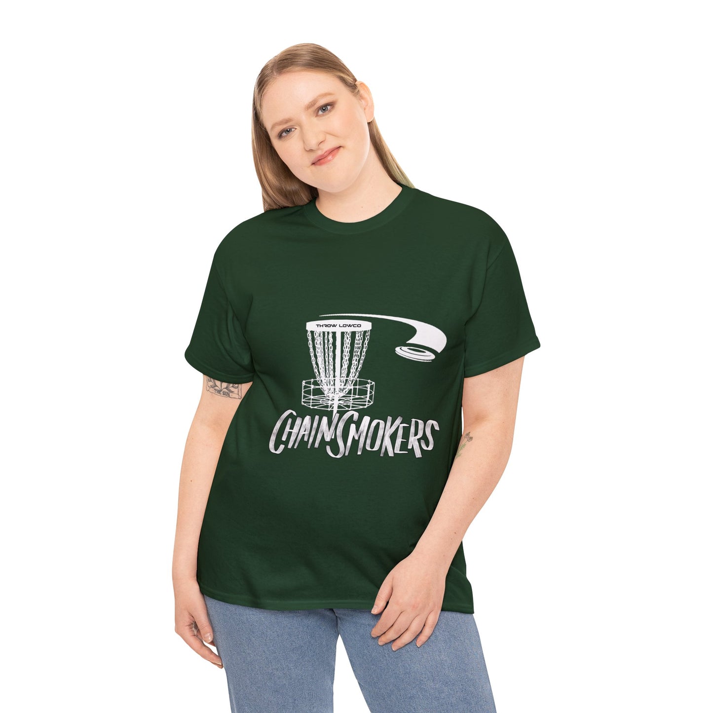 Chain Smokers Disc Golf Heavy Cotton Tee