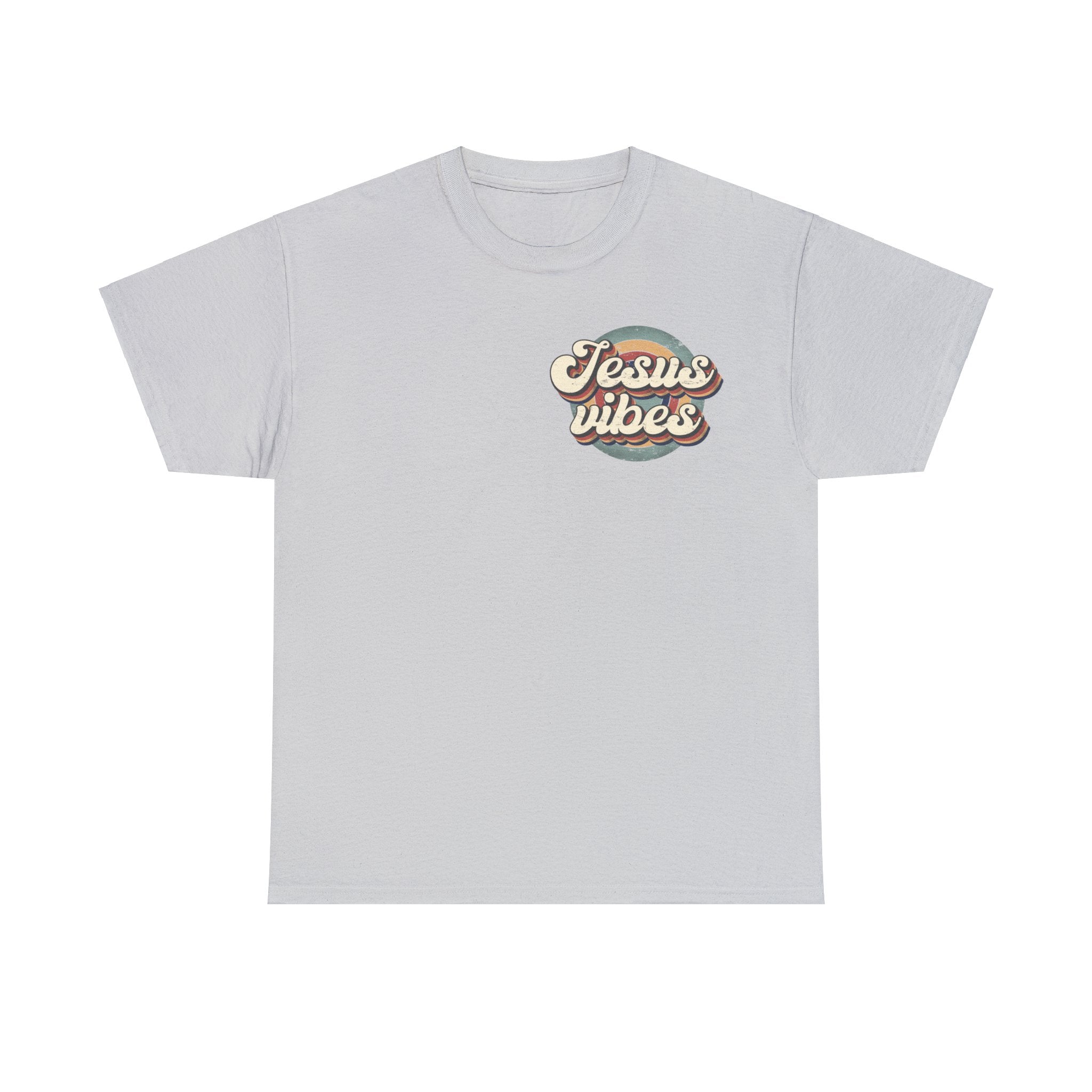 Jesus Vibes Front & Back Design Unisex Heavy Cotton Tee