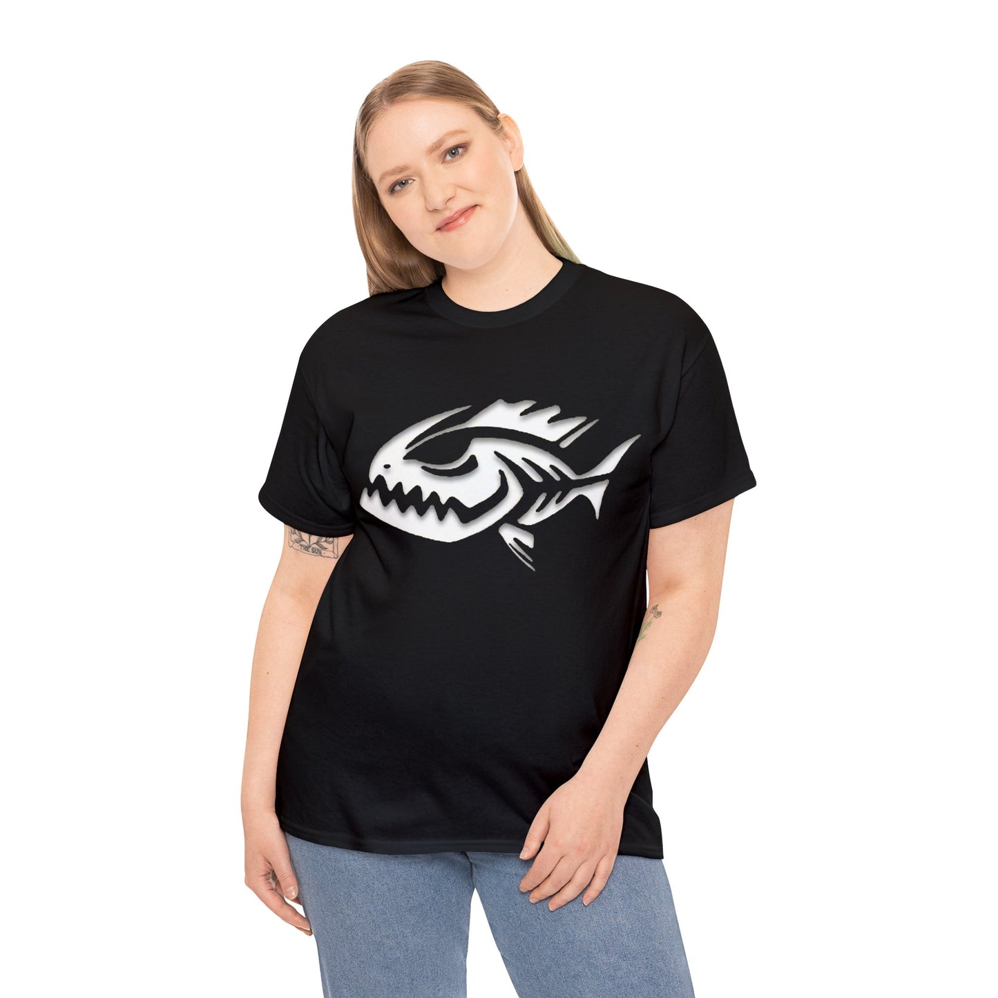 Crazy Fish Cotton Tee