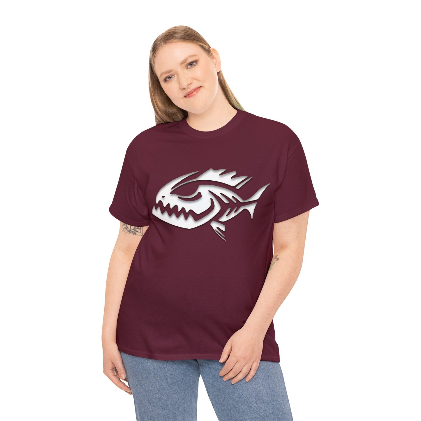 Crazy Fish Cotton Tee