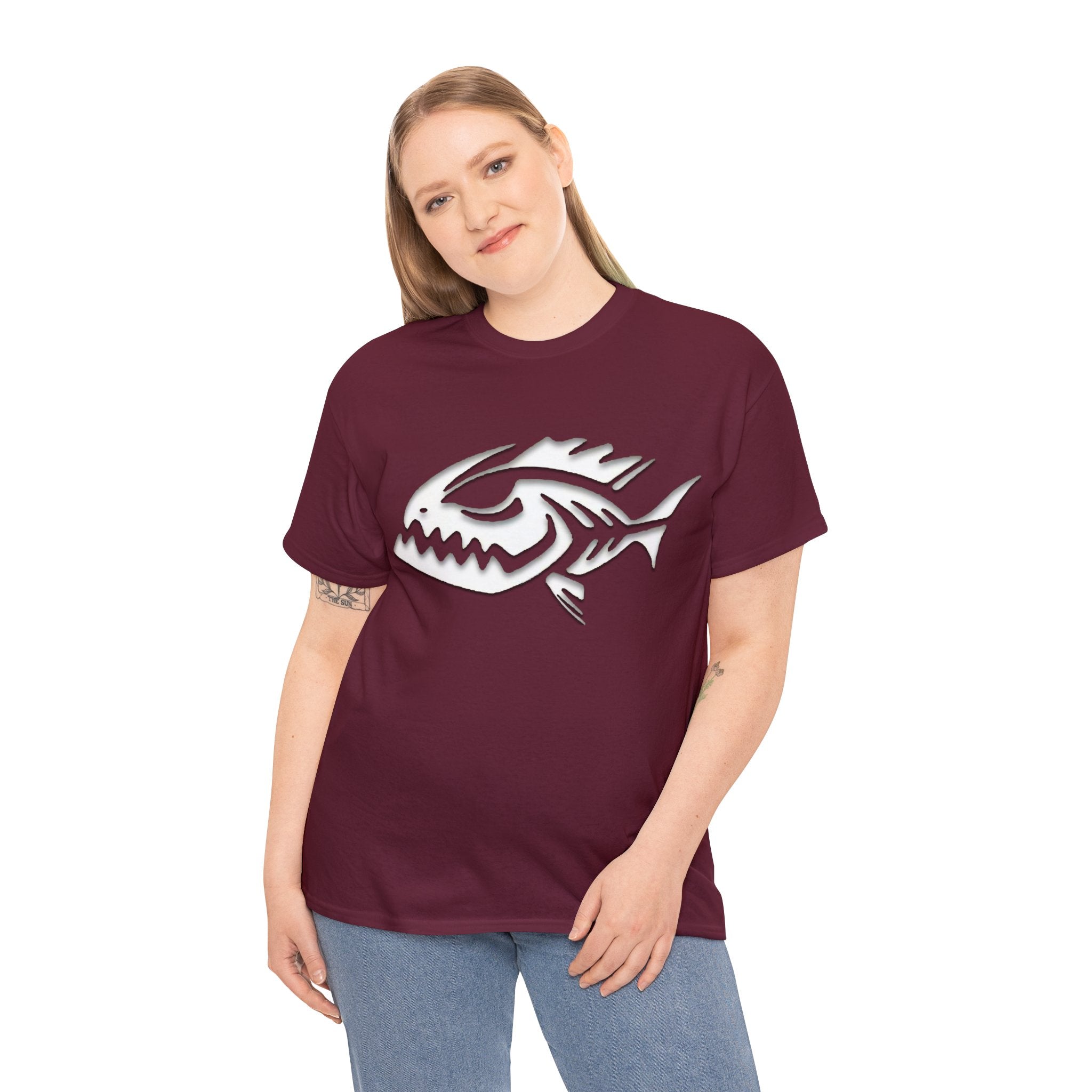 Crazy Fish Cotton Tee