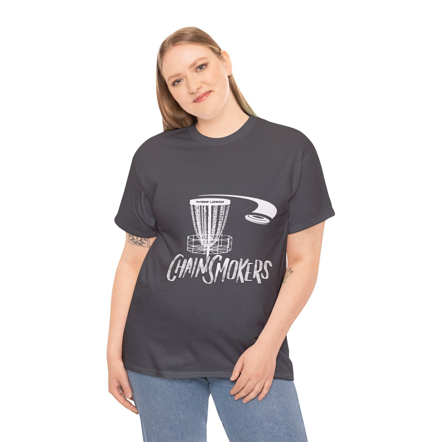 Chain Smokers Disc Golf Heavy Cotton Tee