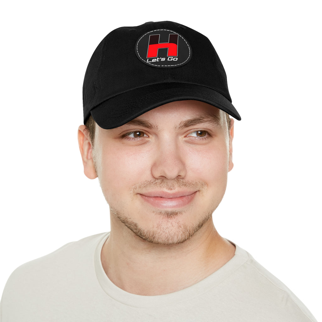 NEW Hyzer Nation Hat with Leather Patch