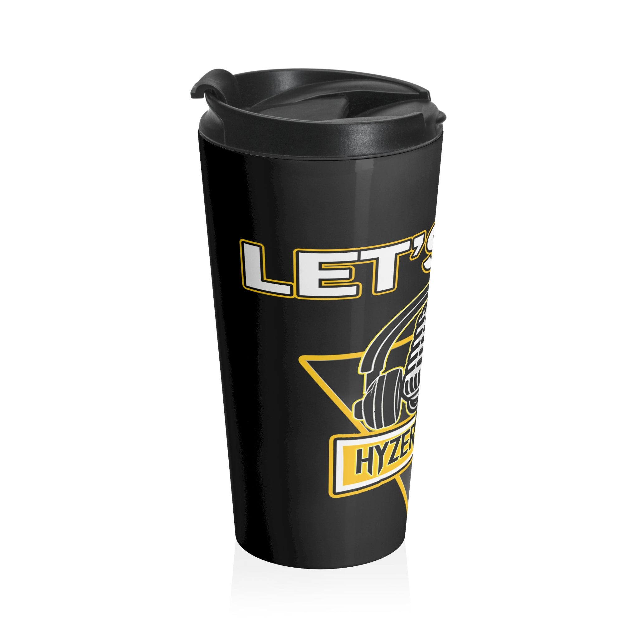 Let's Go Hyzer Nation Stainless Steel Travel Mug