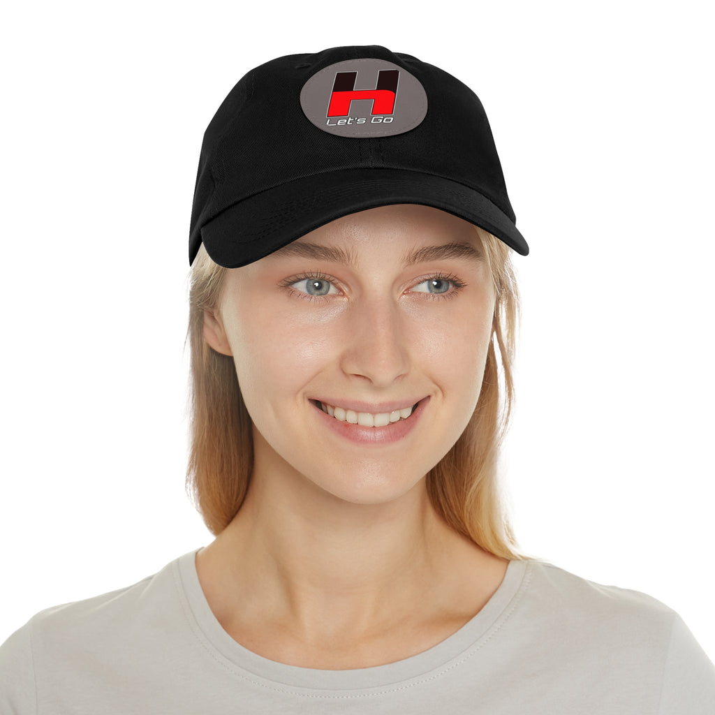 NEW Hyzer Nation Hat with Leather Patch