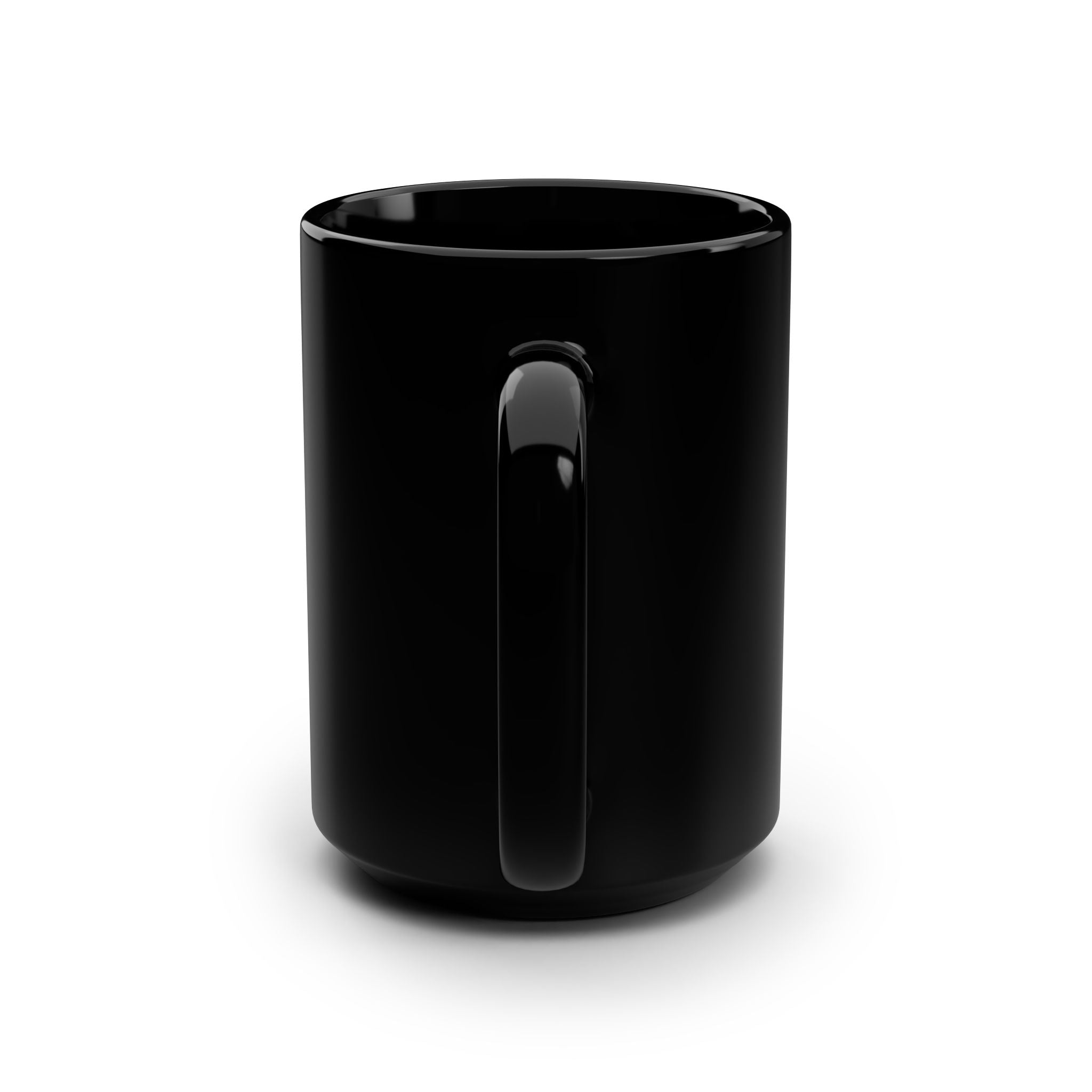 Lighthouse of the Word Black Mug, 15oz