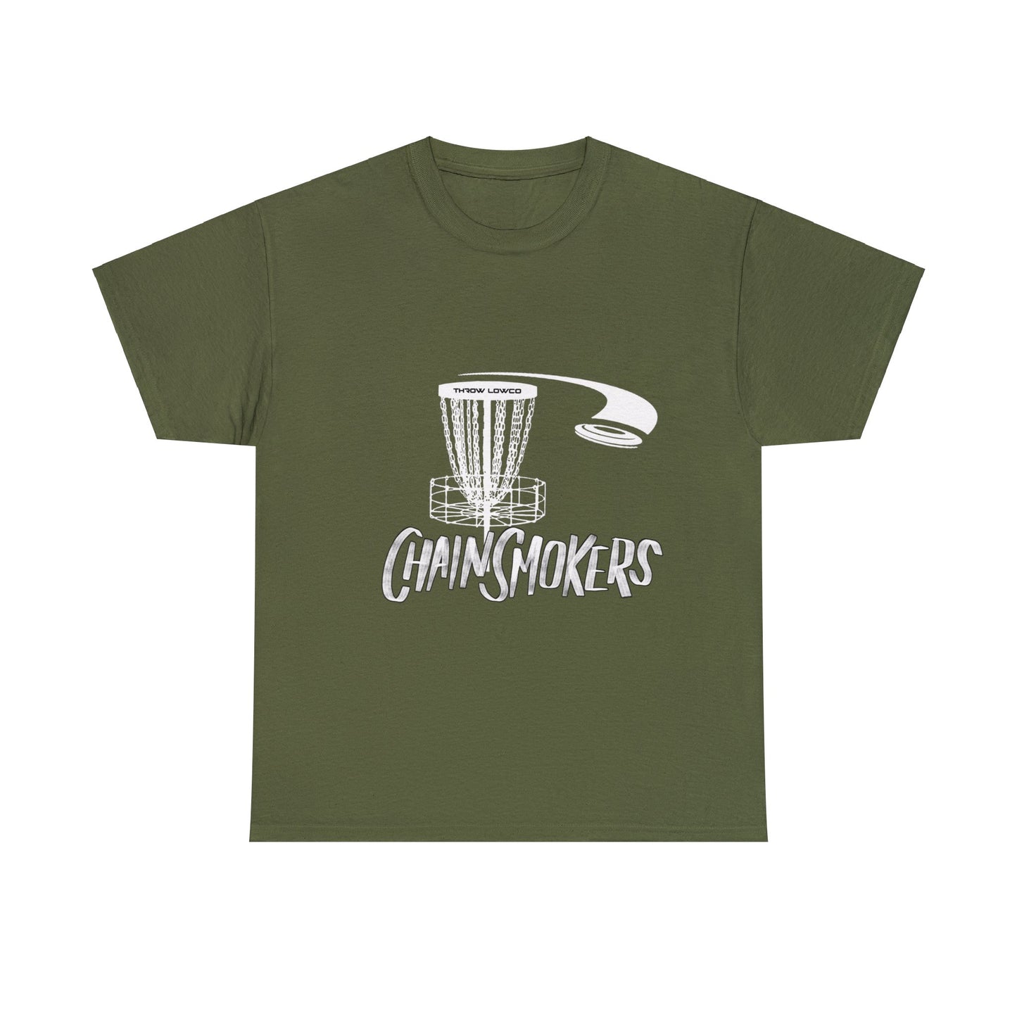 Chain Smokers Disc Golf Heavy Cotton Tee