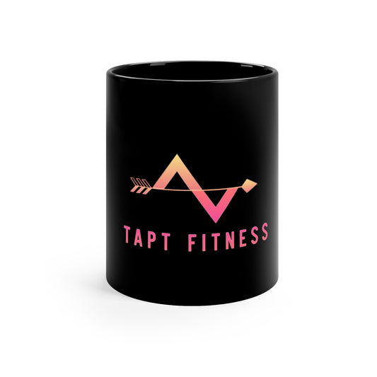 TAPT FIT 11oz Black Mug