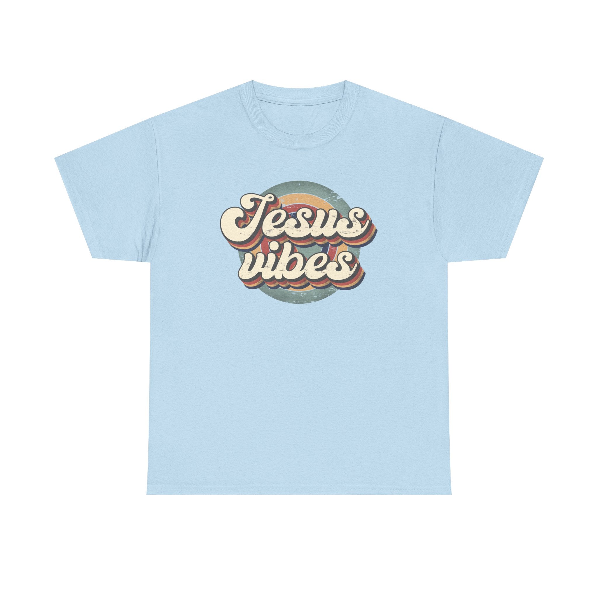 Jesus Vibes Front Only Unisex Heavy Cotton Tee