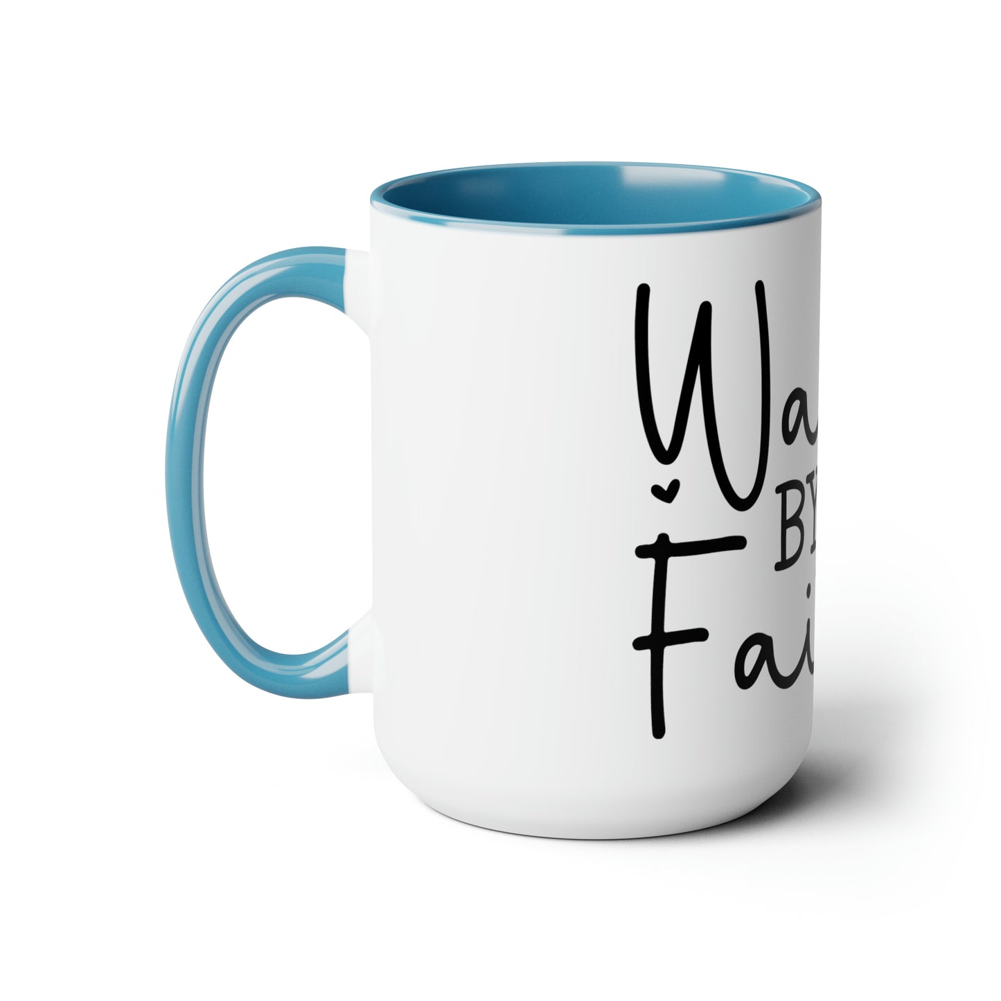 Two-Tone Coffee Mugs, 15oz