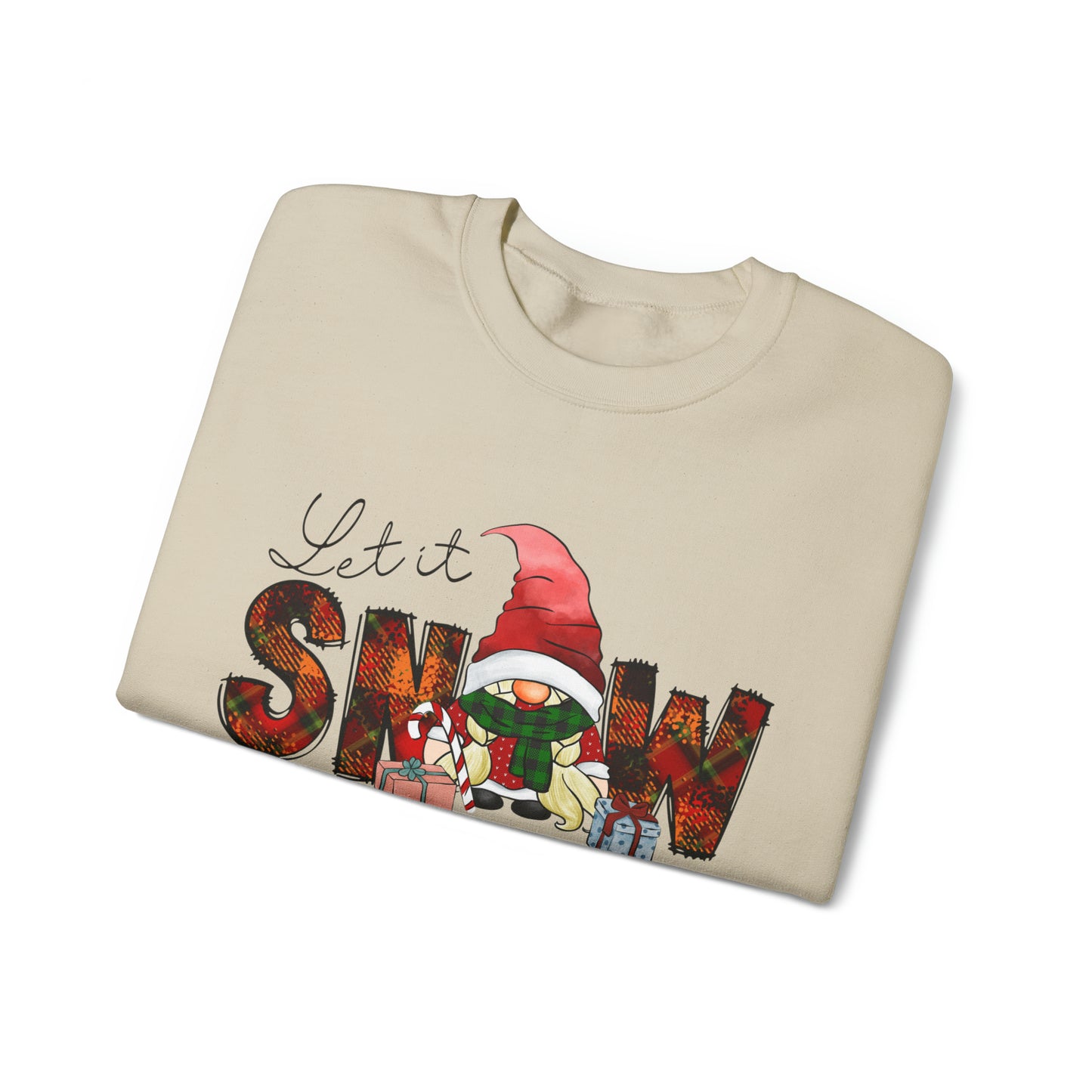 Let It Snow Unisex Heavy Blend™ Crewneck Sweatshirt