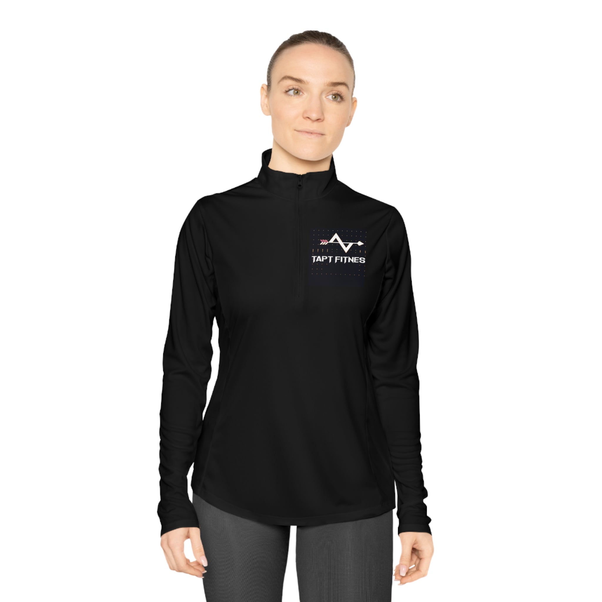 TAPT FIT Ladies Quarter-Zip Pullover