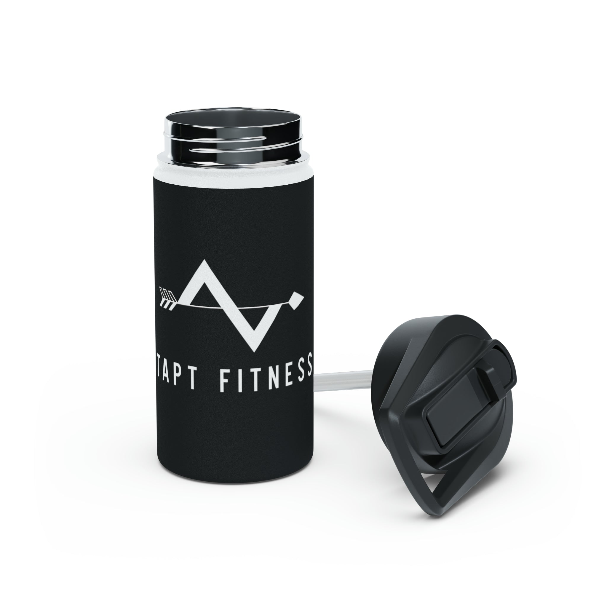 TAPT FIT Stainless Steel Water Bottle, Standard Lid