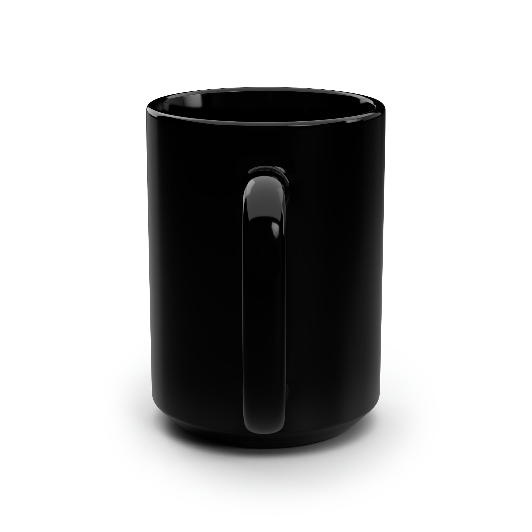 TAPT FIT Black Mug, 15oz