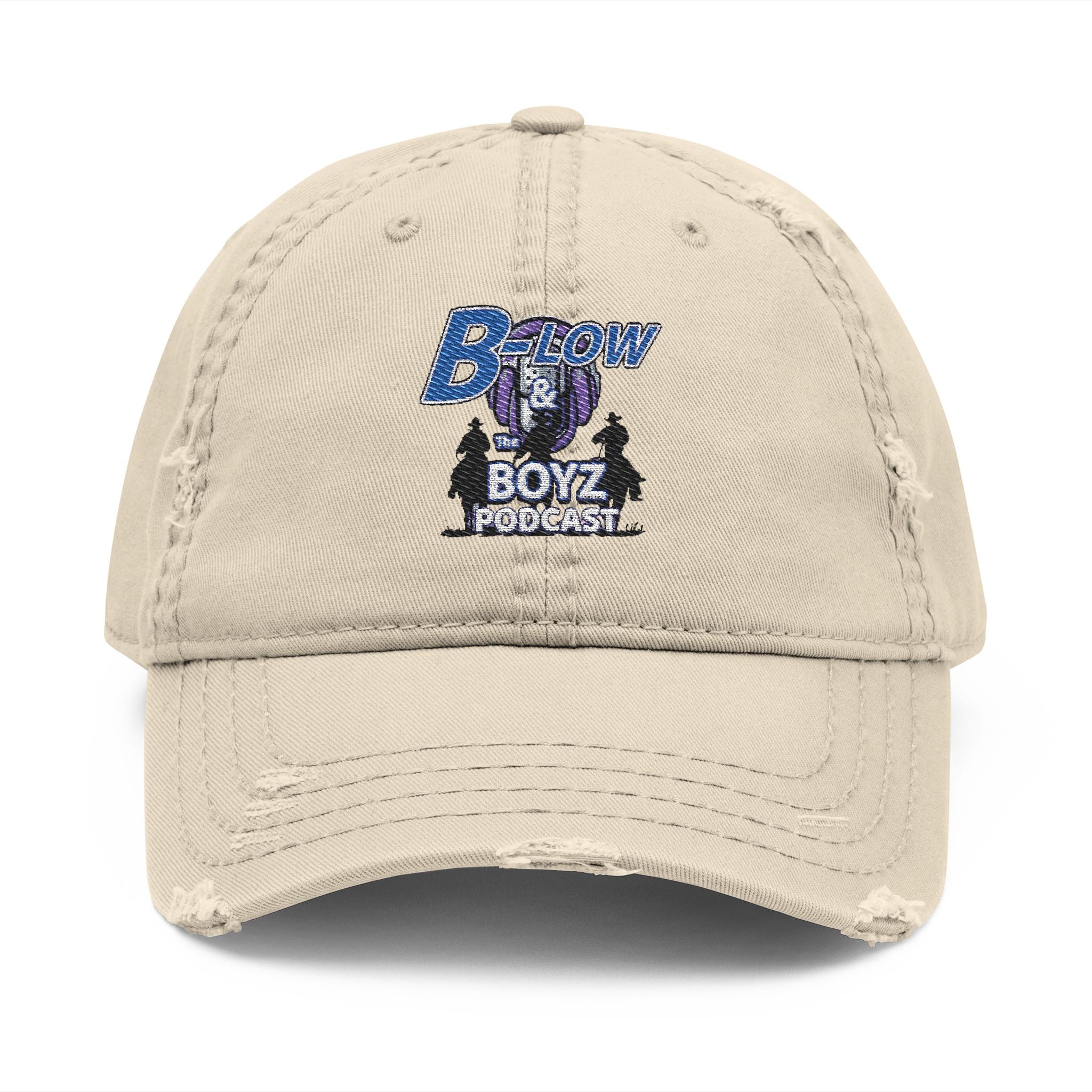Distressed Dad Hat (Embroidery)