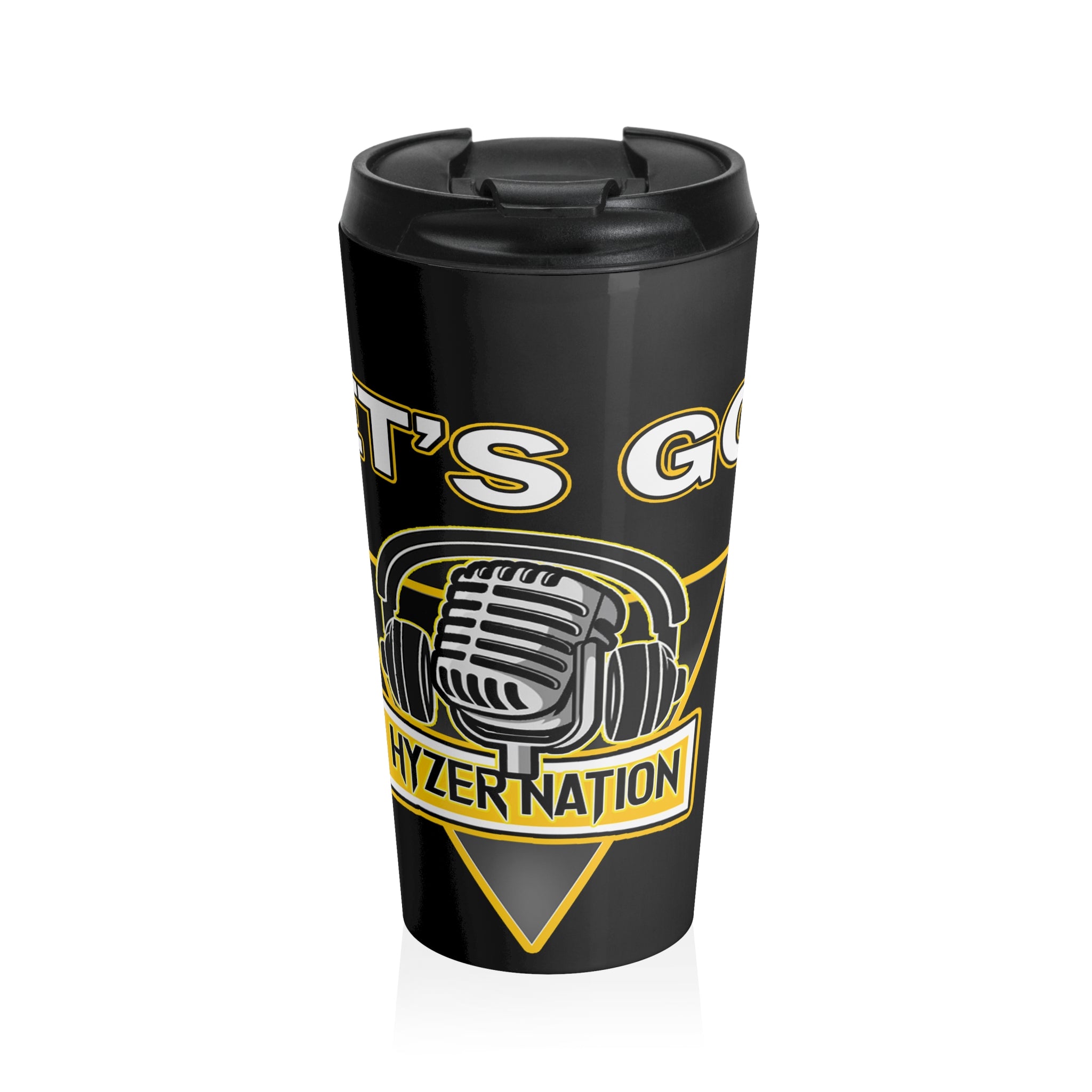 Let's Go Hyzer Nation Stainless Steel Travel Mug