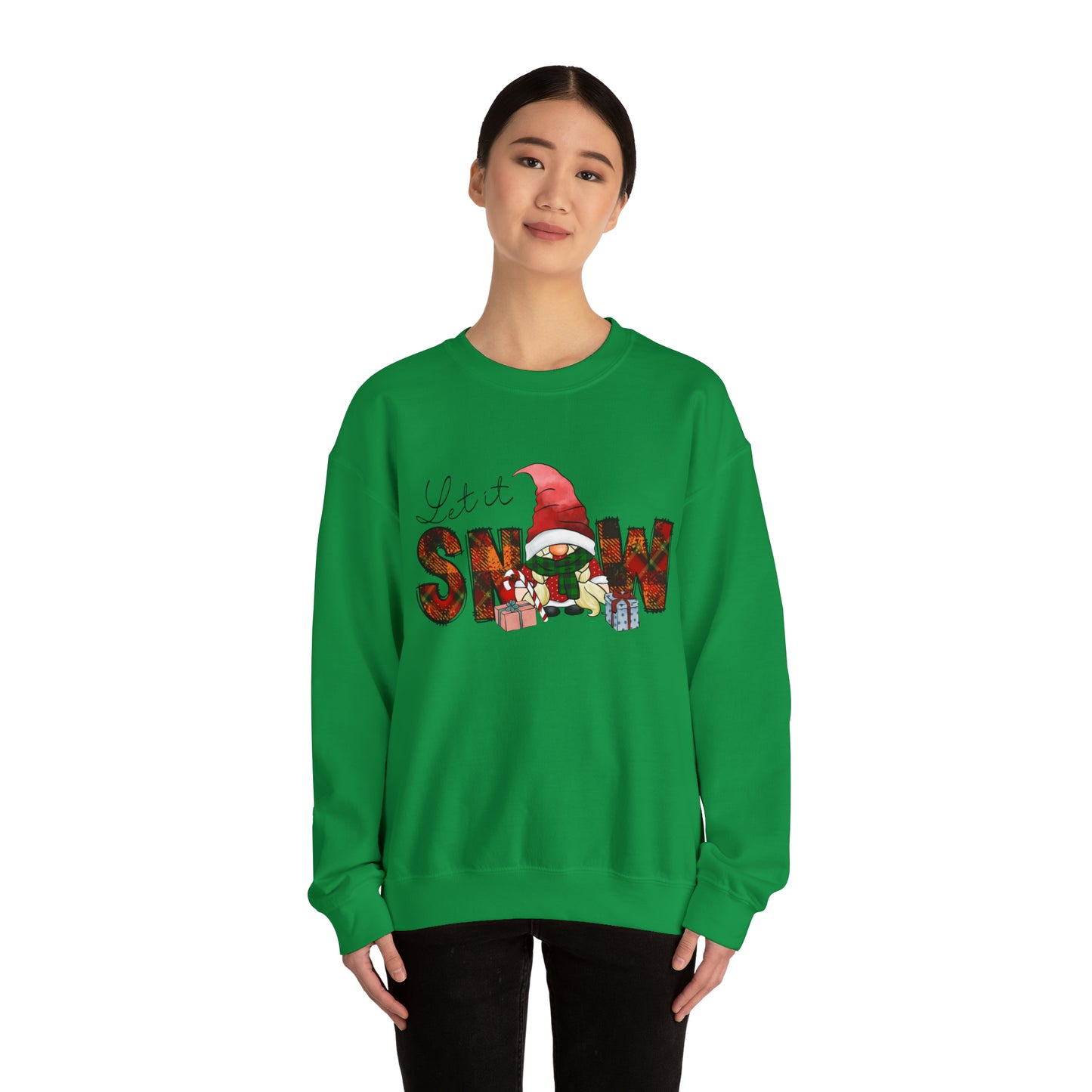 Let It Snow Unisex Heavy Blend™ Crewneck Sweatshirt