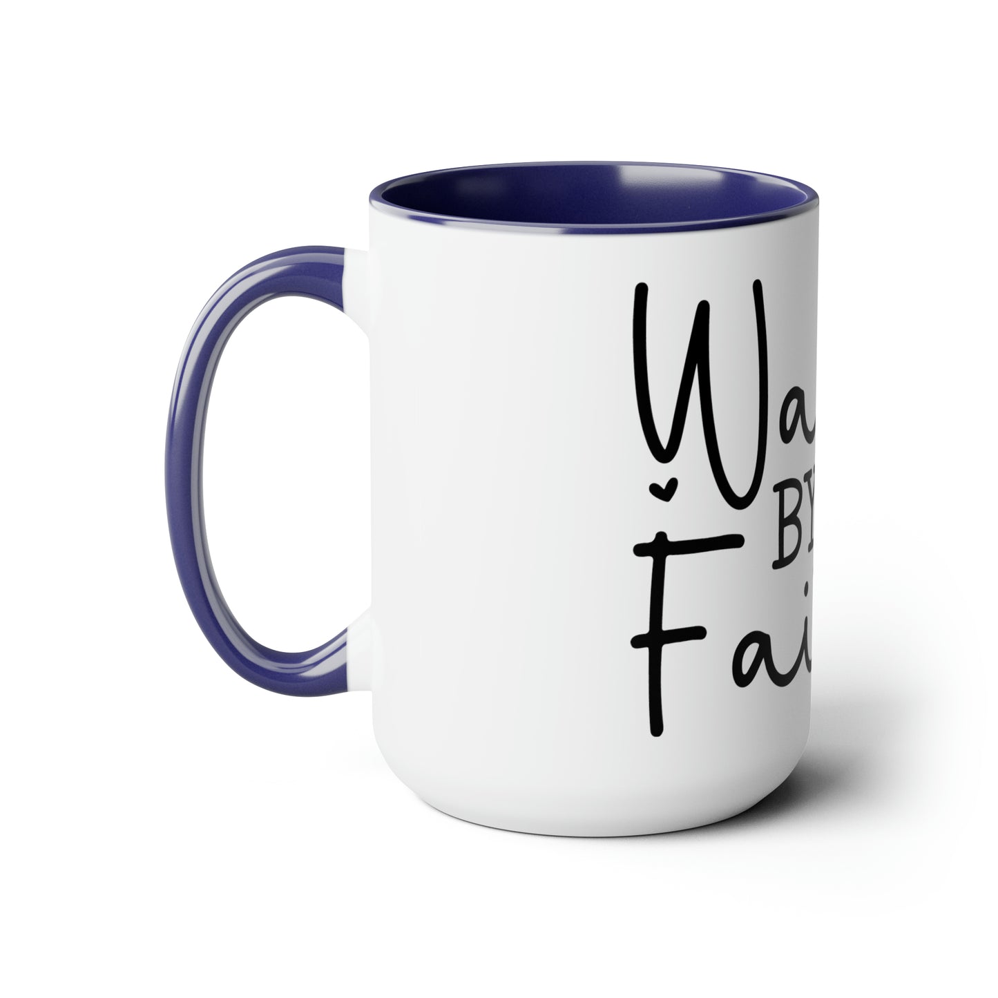 Two-Tone Coffee Mugs, 15oz