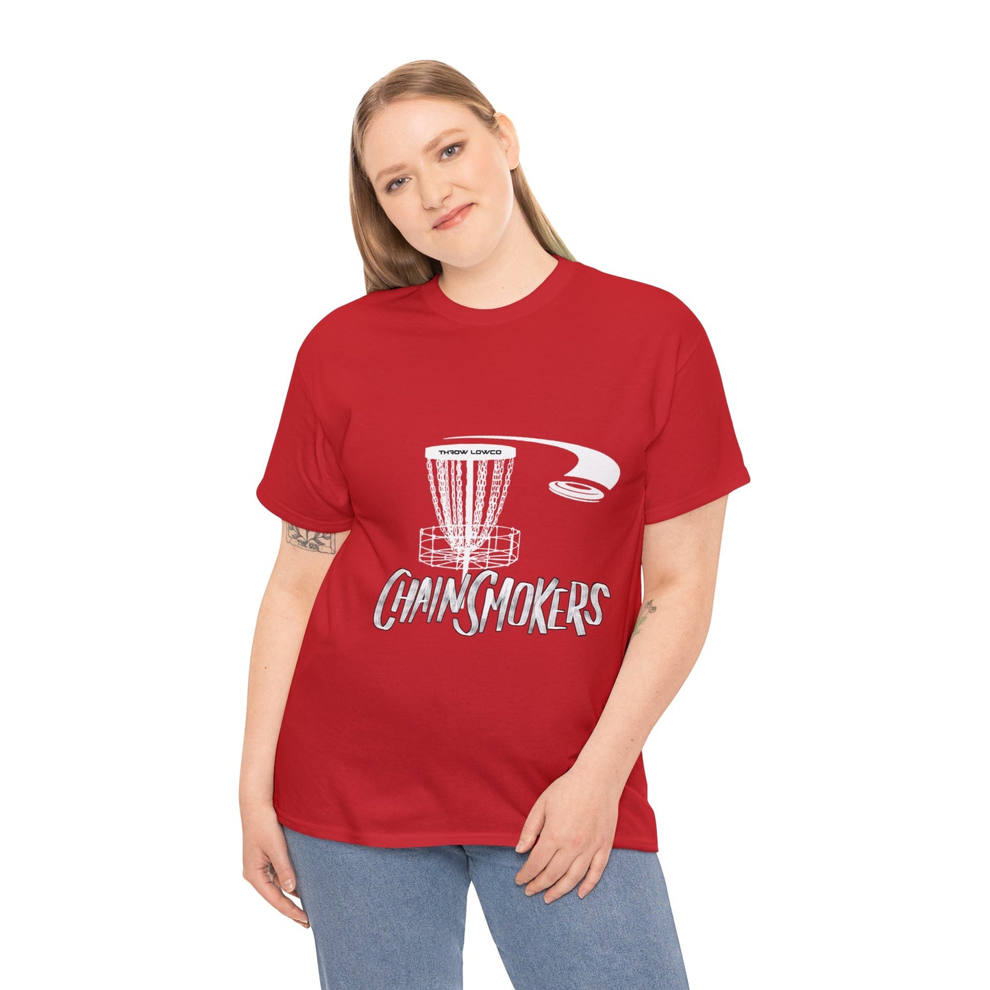 Chain Smokers Disc Golf Heavy Cotton Tee