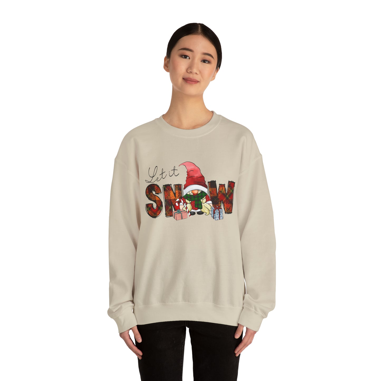 Let It Snow Unisex Heavy Blend™ Crewneck Sweatshirt