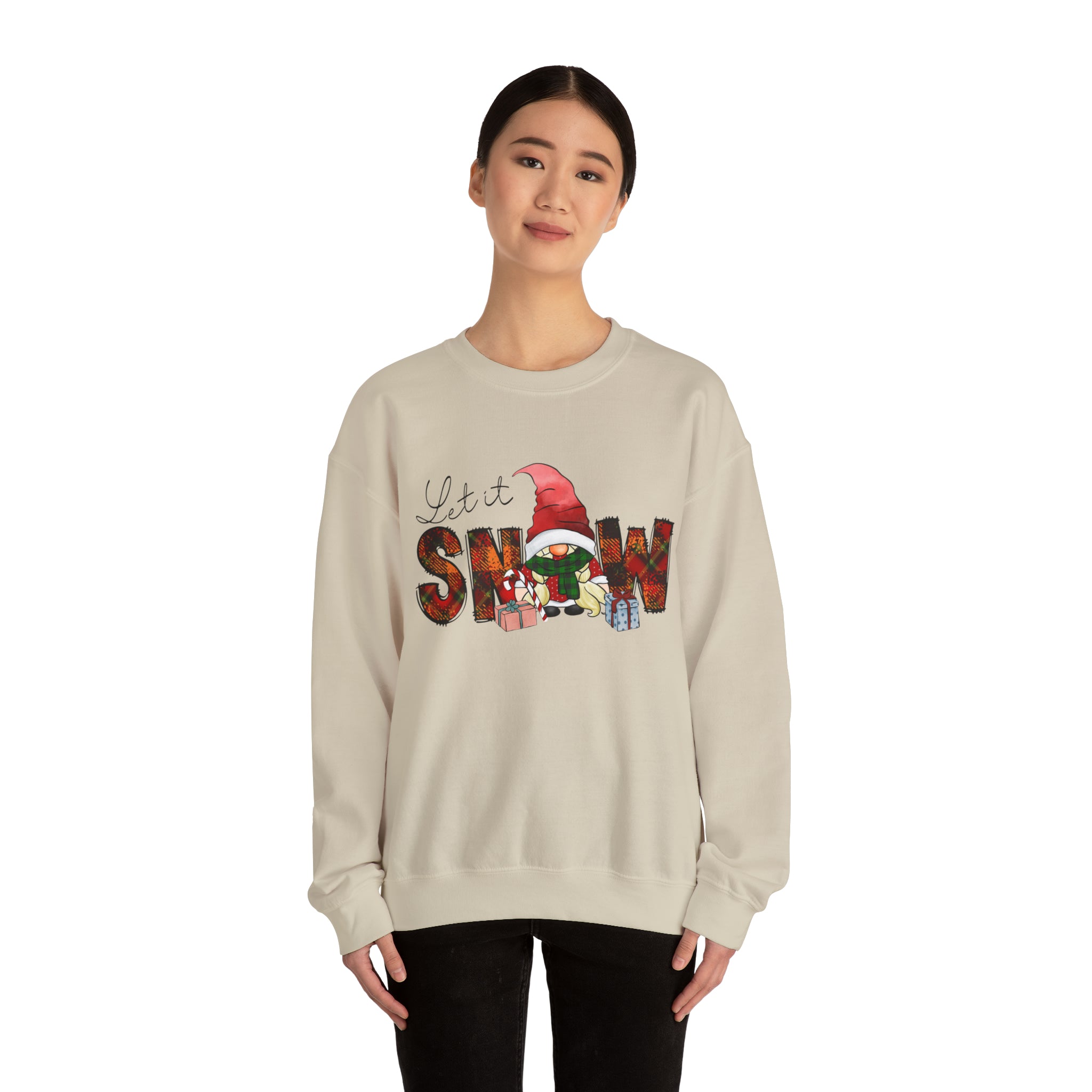 Let It Snow Unisex Heavy Blend™ Crewneck Sweatshirt