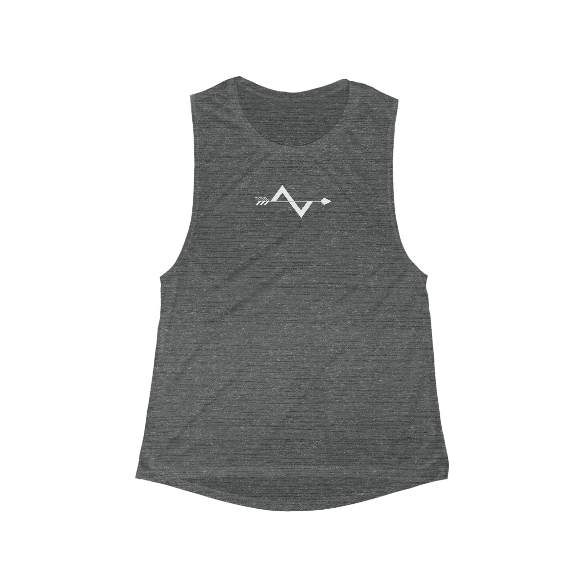 TAPT FIT Women's Flowy Scoop Muscle Tank
