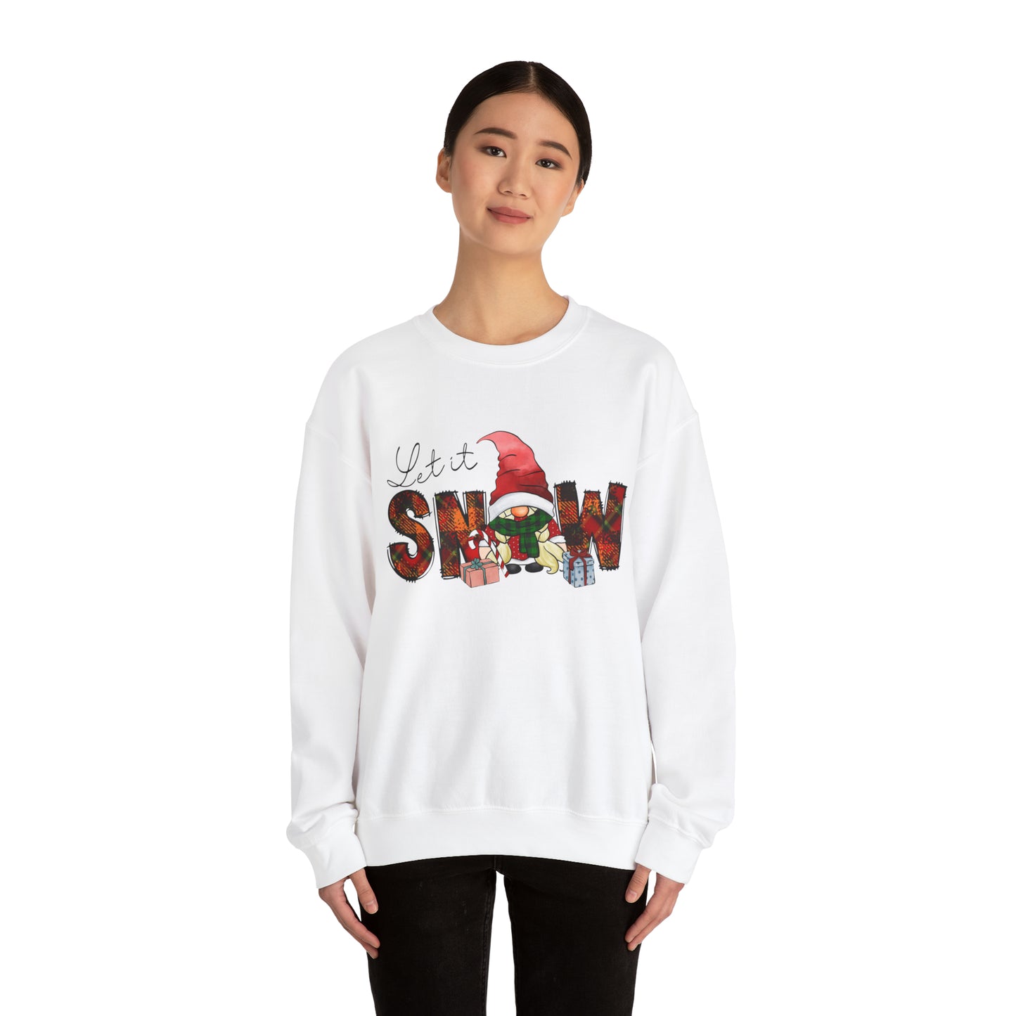 Let It Snow Unisex Heavy Blend™ Crewneck Sweatshirt