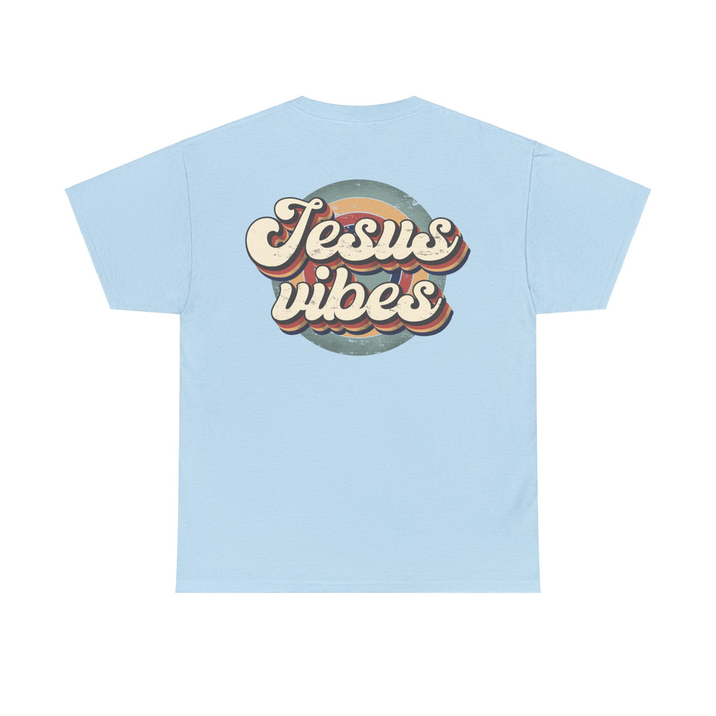 Jesus Vibes Front & Back Design Unisex Heavy Cotton Tee