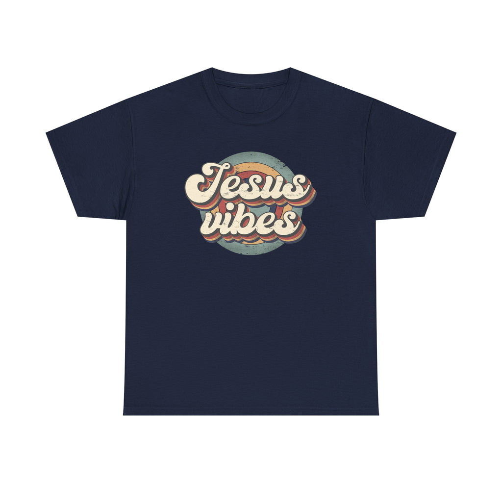 Jesus Vibes Front Only Unisex Heavy Cotton Tee