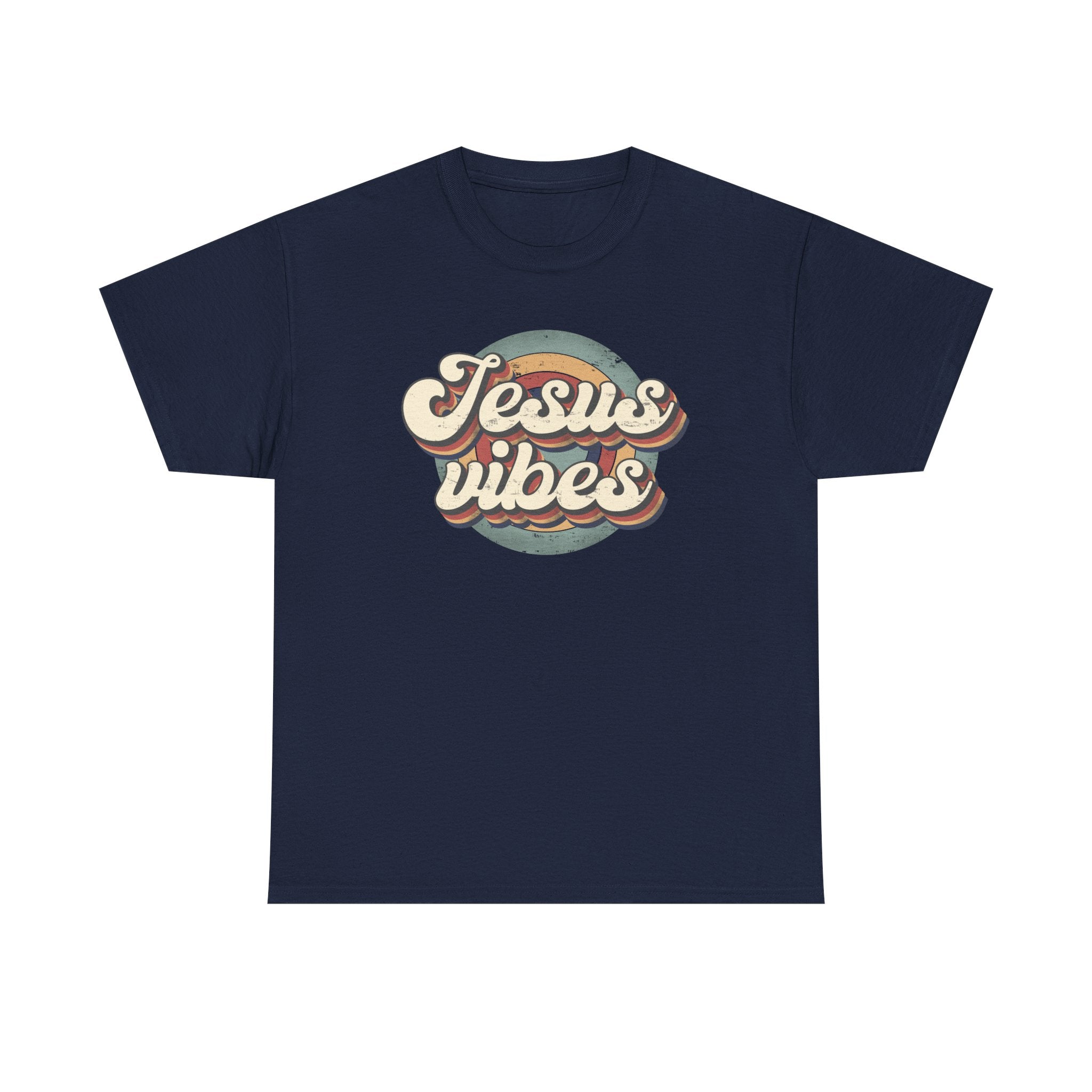 Jesus Vibes Front Only Unisex Heavy Cotton Tee