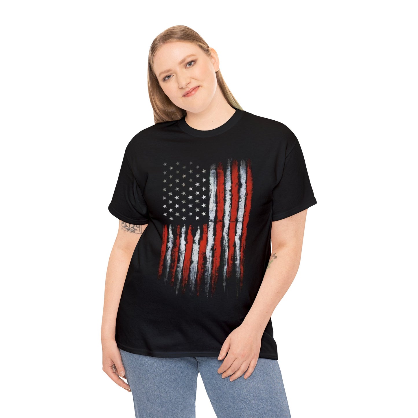 America Heavy Cotton Tee