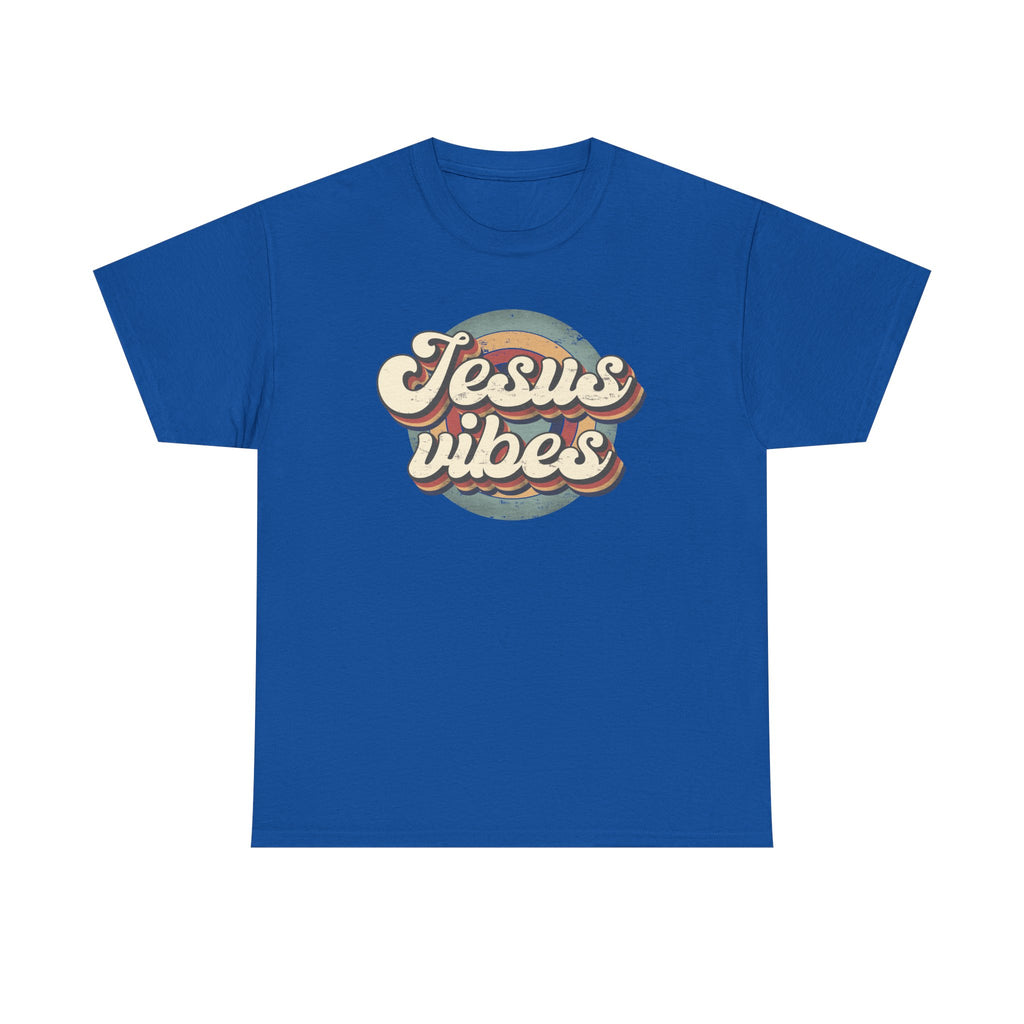 Jesus Vibes Front Only Unisex Heavy Cotton Tee
