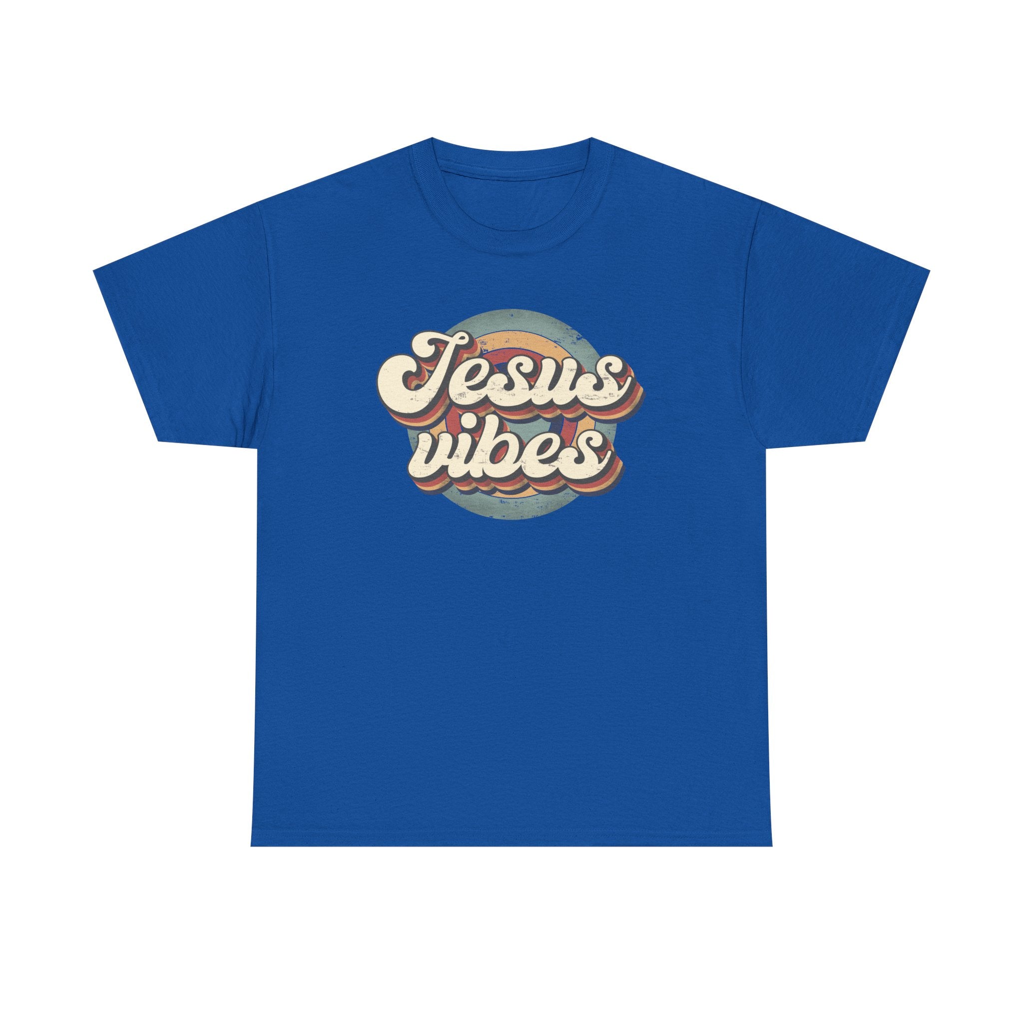 Jesus Vibes Front Only Unisex Heavy Cotton Tee