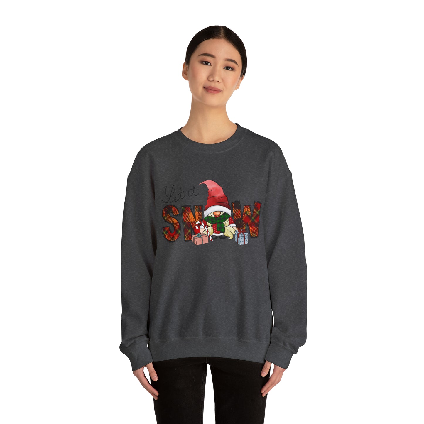 Let It Snow Unisex Heavy Blend™ Crewneck Sweatshirt