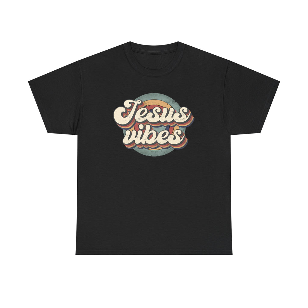 Jesus Vibes Front Only Unisex Heavy Cotton Tee