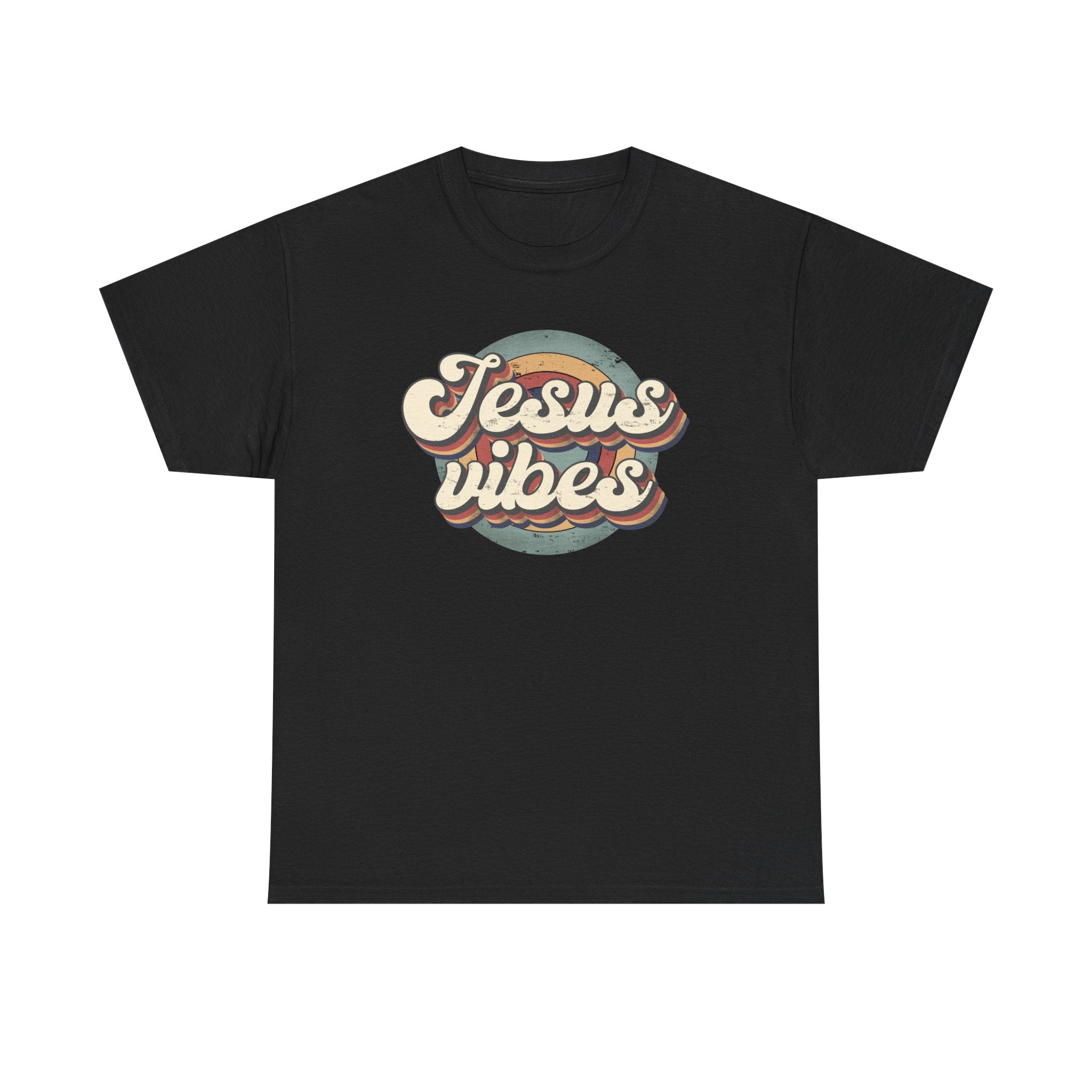 Jesus Vibes Front Only Unisex Heavy Cotton Tee