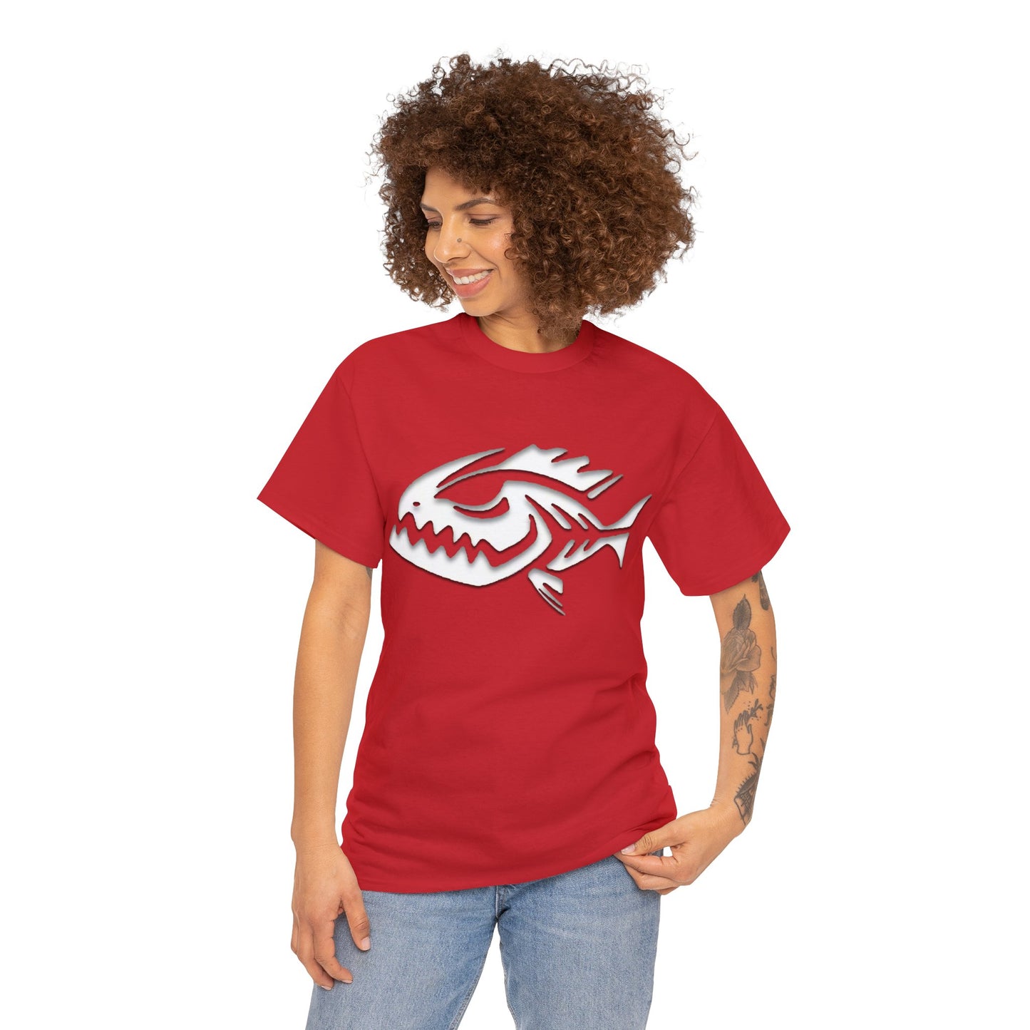 Crazy Fish Cotton Tee